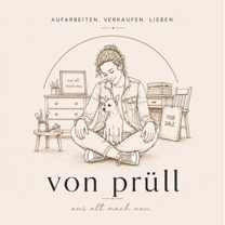 Atelier von prüll – die Restauratorin bei der Arbeit
